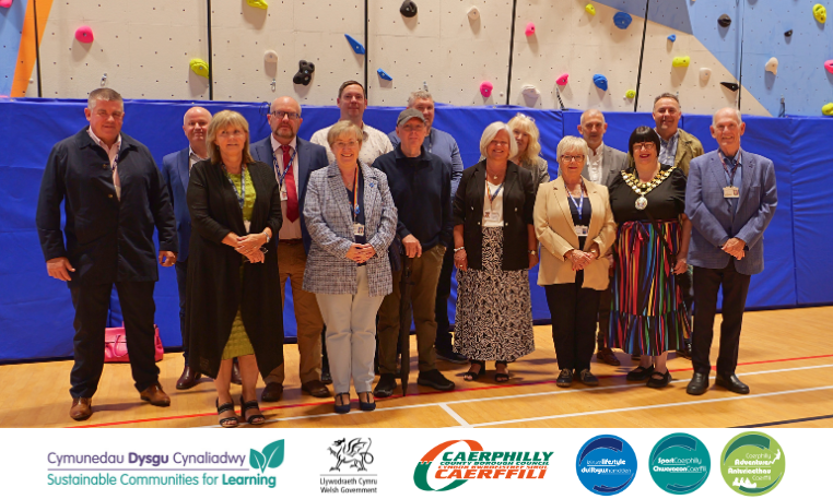 Dignitaries at the opening of the Centre for Skills and Learning